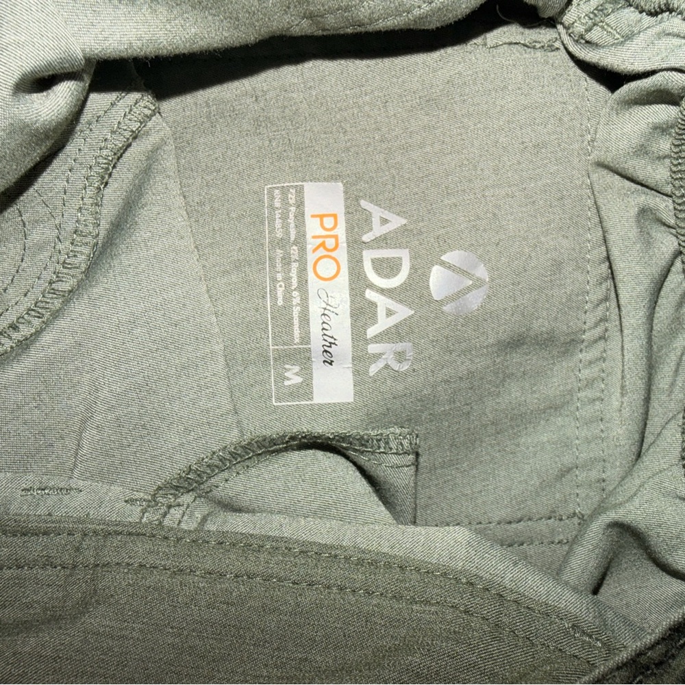 Adar Pro Olive Green Women’s Scrub Set - Top & Pants - Picture 6 of 11
